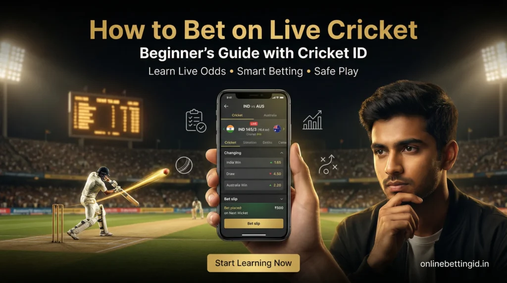 How to Bet on Live Cricket