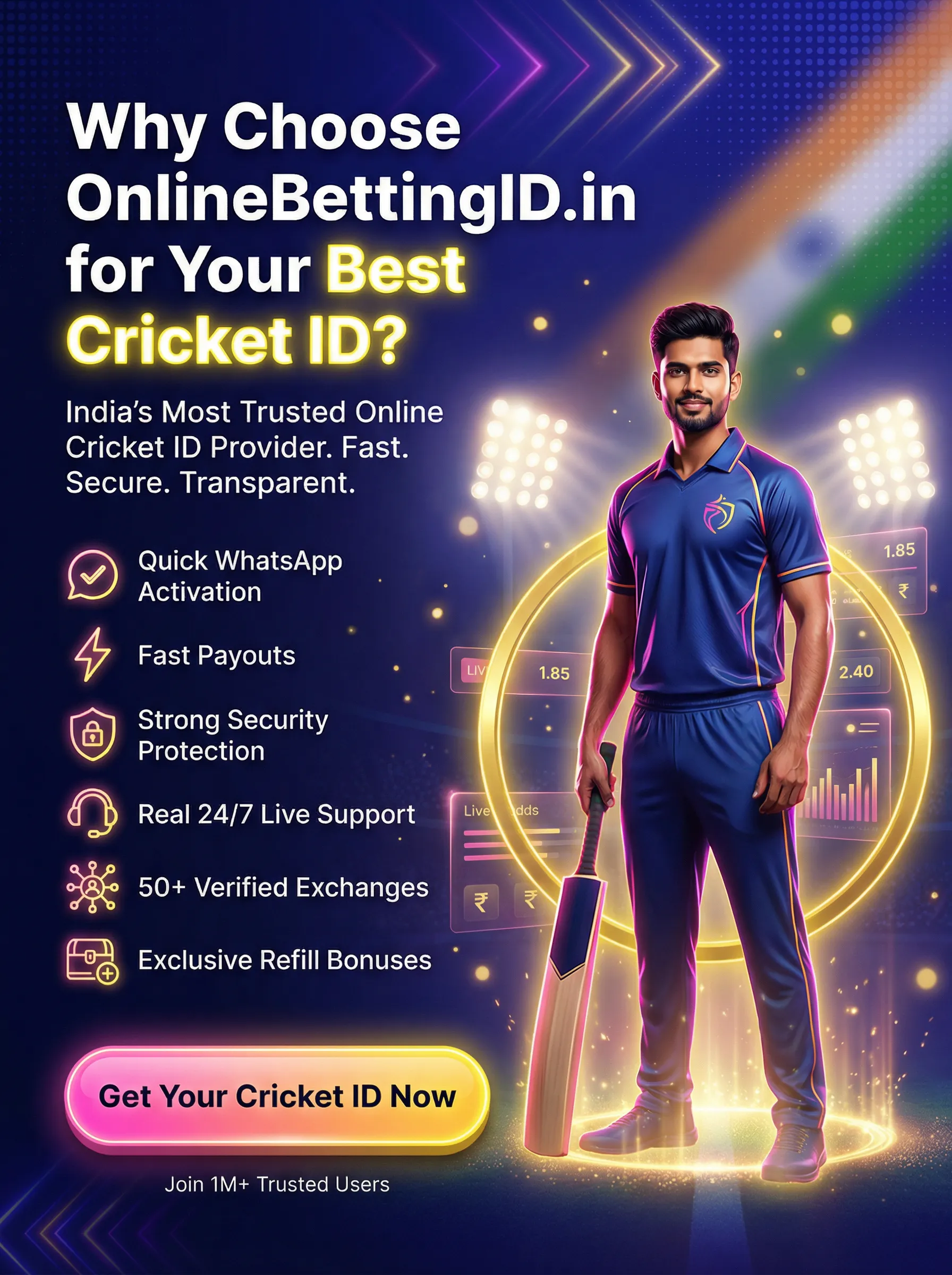 Why Choose OnlineBettingID.in for Your Best Cricket ID?