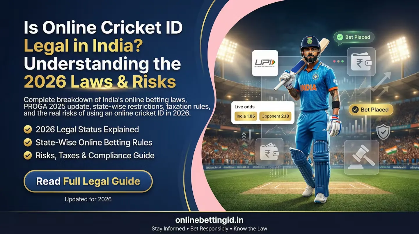 Is Online Cricket ID Legal in India?